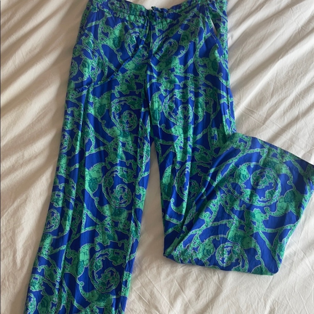 Lilly Pulitzer pant in sought after elephant print
